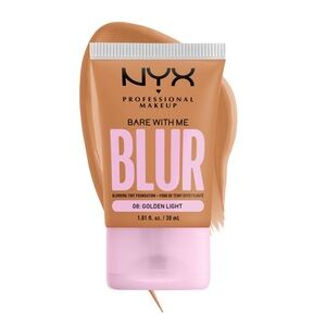 NYX Professional Makeup Bare With Me Blur Blurring Foundation tint- Golden Light